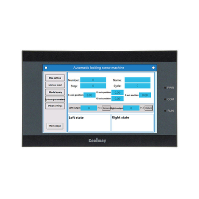 4AD 2DA HMI PLC All In One 64MB QM3G Series Industrial Machine Integrated HMI PLC