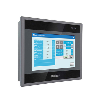 OEM/ODM Modbus RTU TCP Touch Panel PLC 30DI 30DO Digital Analog Integrated 7inch Hmi Plc Controller For Air Compressor