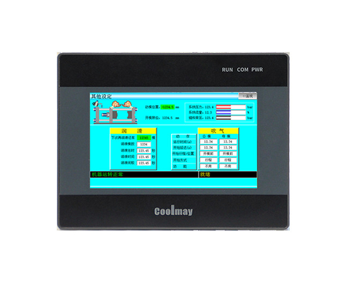 Coolmay 4.3inch HMI PLC All-in-one Temperature PLC Controller With 64MB RAM
