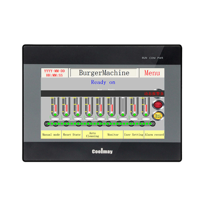 Industrial Automation Digital 24DI 20DO PLC HMI Combo Programmable Logic Controller Coolmay OEM ODM