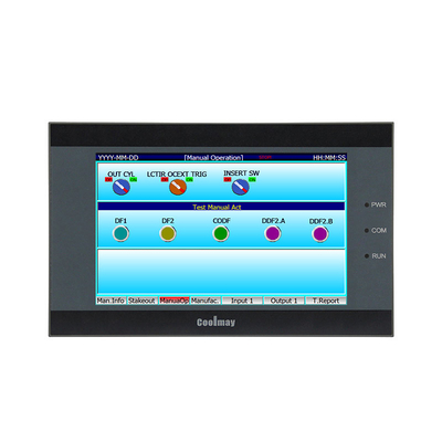 Coolmay Oem Odm Logo Industrial Automation PLC Programming Controller Plc HMI Integrated Combo Combined Pac And Dedicated All In One Programmable Logic Controller