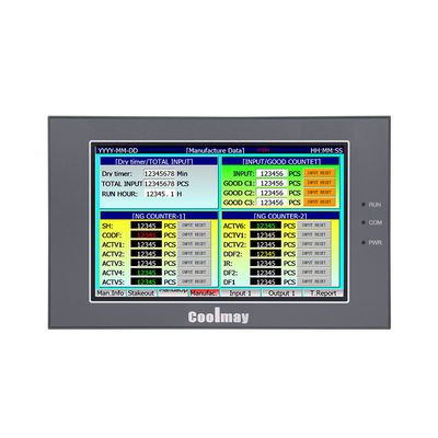 16MB NOR Flash PLC Programming Controller Integrated HMI PLC Programming PLC PAC Dedicated Controllers